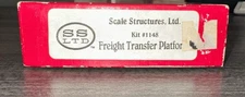 Scale Structures HO Scale Kit #1148 Freight Transfer Platform - HOn3 NIB!