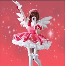 Cardcaptor Sakura Sakura Kinomoto Cosplay Costume M with Hat Polyester Japan