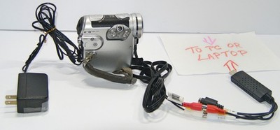 HDV 1080i MiniDV tape Player Camcorder kit f/Laptop PC MAC Transfer HDV videos