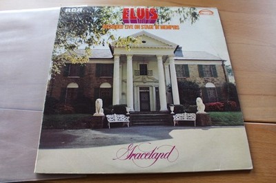 Elvis Presley Recorded Live on Stage im Memphis Graceland 9/74 Gold nicht orange