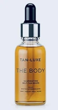 TAN-LUXE THE BODY ILLUMINATING SELF-TAN DROPS LIGHT/MEDIUM 30mL 1.01 fl oz. New
