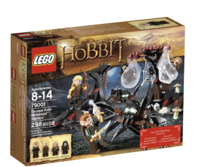 LEGO The Hobbit: Escape from Mirkwood Spiders No Box (79001)