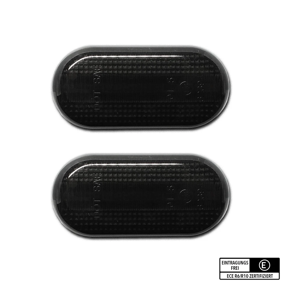 SCHWARZE LED Seitenblinker Renault Twingo I II III 1 2 3 Clio Dacia - Bild 2 von 4