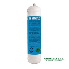 BOMBOLA OSSIGENO MONOUSO 110 BAR SALDATURA CANNELLO TURBO SET 30 90 110 200 