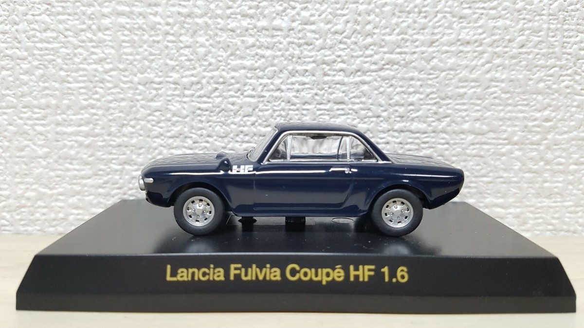 1/64 Kyosho LANCIA FULVIA COUPE HF 1.6 BLUE diecast car model | eBay