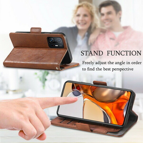 Leather Flip Wallet Phone Case For Xiaomi Redmi 11T 10T POCO M3 Note 10 11 K40 - Picture 32 of 45