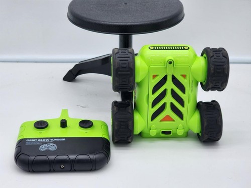 Sharper Image Toy RC Orbit Tumbler Remote control Green Off Road Car 360 Flips - Picture 4 of 4