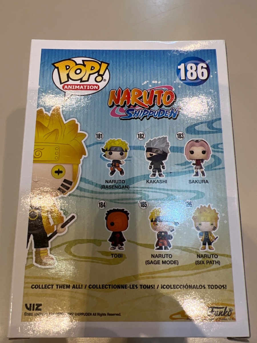 Pop Animation Naruto Shippuden Six Path Glows In Dark Number 186