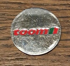Einkaufswagenchip  toom  Metall Werbung Sammeln