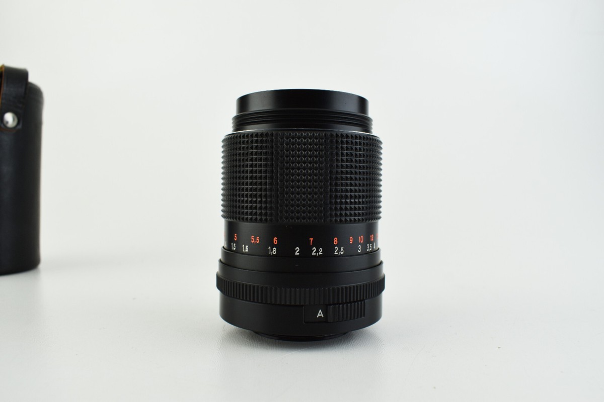 Electric Carl Zeiss JENA DDR MC SONNAR 135mm F/3.5 Lens M42 Mount