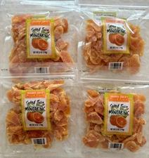 4-Pack Trader Joe's Soft & Juicy Mandarins Dried Fruit 6oz. Each Total 24oz
