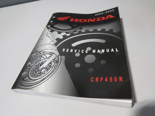 Honda Factory Service Manual 2002-2003 CRF450R 61MEB01