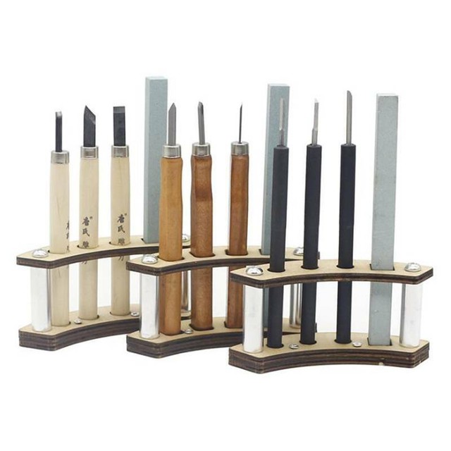 Craft Cutter Carving Cutter Holder Shelf Kit Craft Wood Working Display