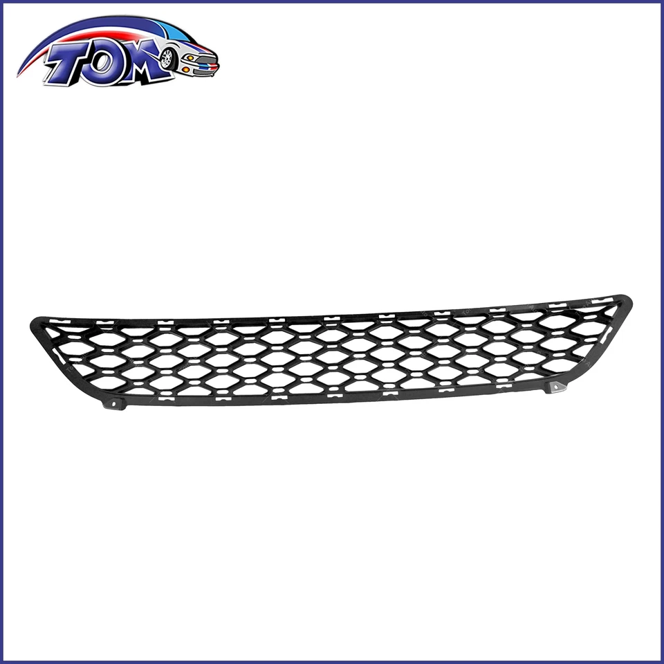 Rejilla de parachoques central de plástico gris texturizado para Kia Rio Rio5 2010-2011 1,6 L I4 Foto 3 de 4