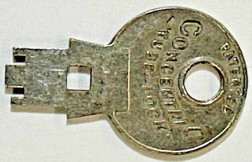 Wise Lock Concentric Tube Lock Vintage 1145 Key