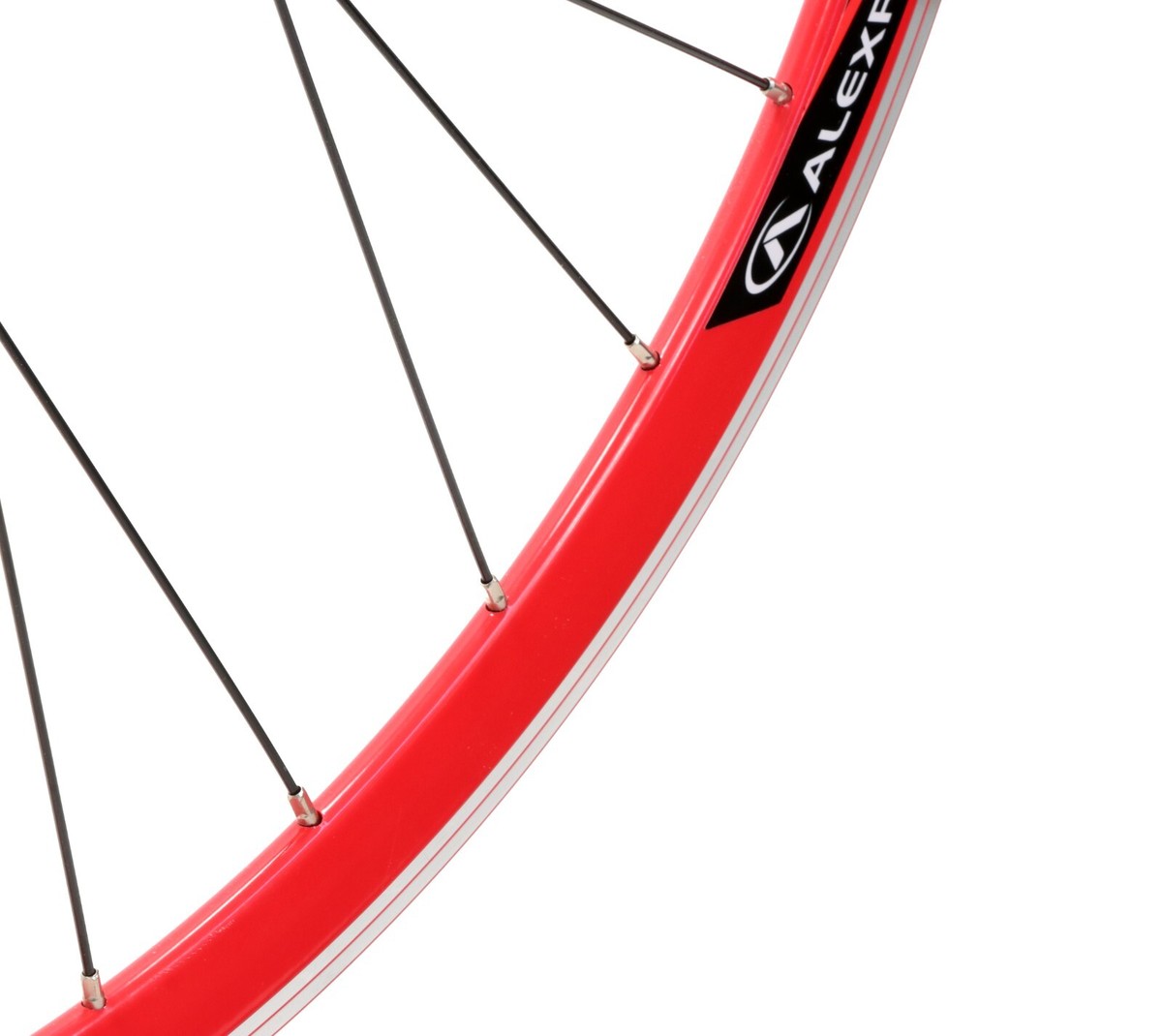 AlexRims DA28/ Formula 700c Front Wheel Red 32H Rim/Track 622x14