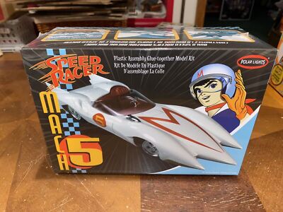 Polar Lights Speed Racer Mach 5 1/25 Scale Model Kit Plastic Assembly POL990M/12