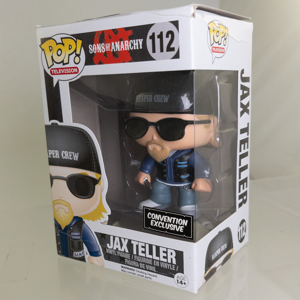 Funko Pop! Vinyl Figure - Sons Of Anarchy - Jax Teller #112 (Exclusive) *Nm*