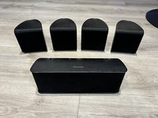 PIONEER S-11 Black 150W surround  Centre & 4 Satellite Speakers.
