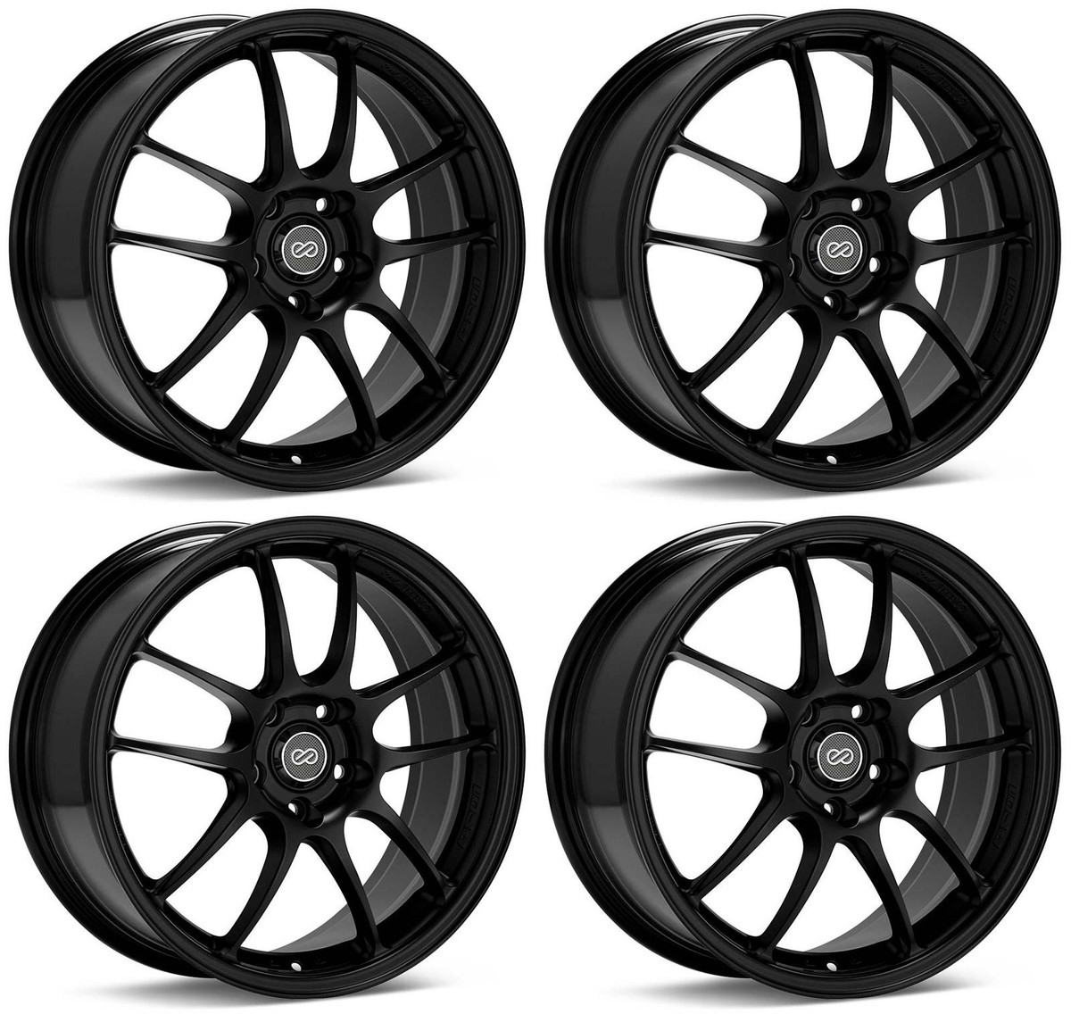 ENKEI PF01 15×5J 45 マットブラック 楽天市場】ENKEI エンケイ PF01 マットブラック 17インチ 4H100