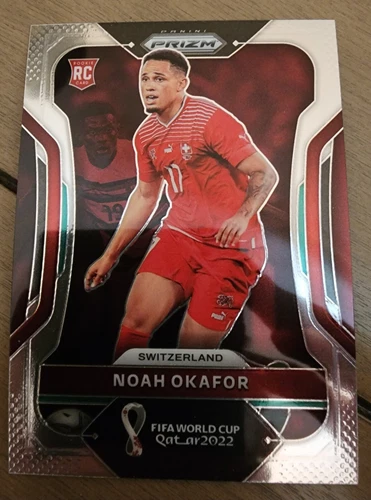 Noah Okafor 2022 Prizm World Cup Rookie RC