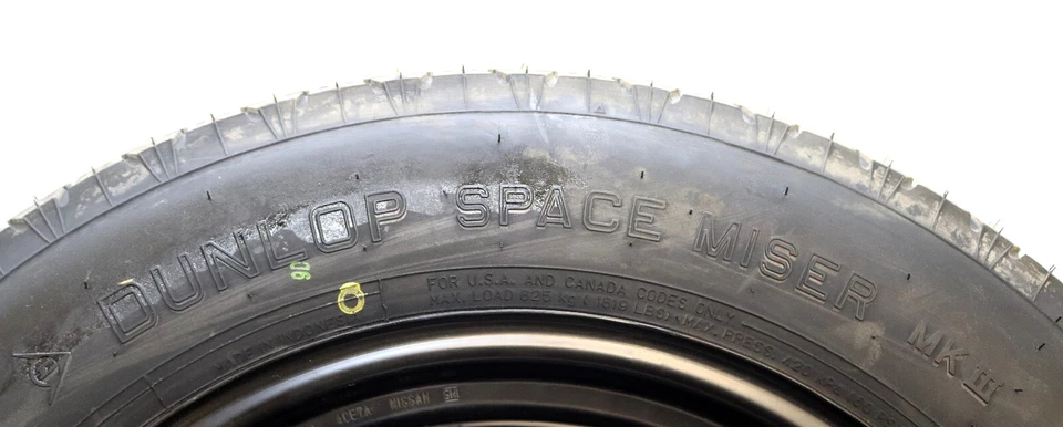 Nissan X-Trail T32 Reserverad Ersatzrad Notrad 403004CE7A 17 Zoll 4T T155/90 D17 - Bild 2 von 4