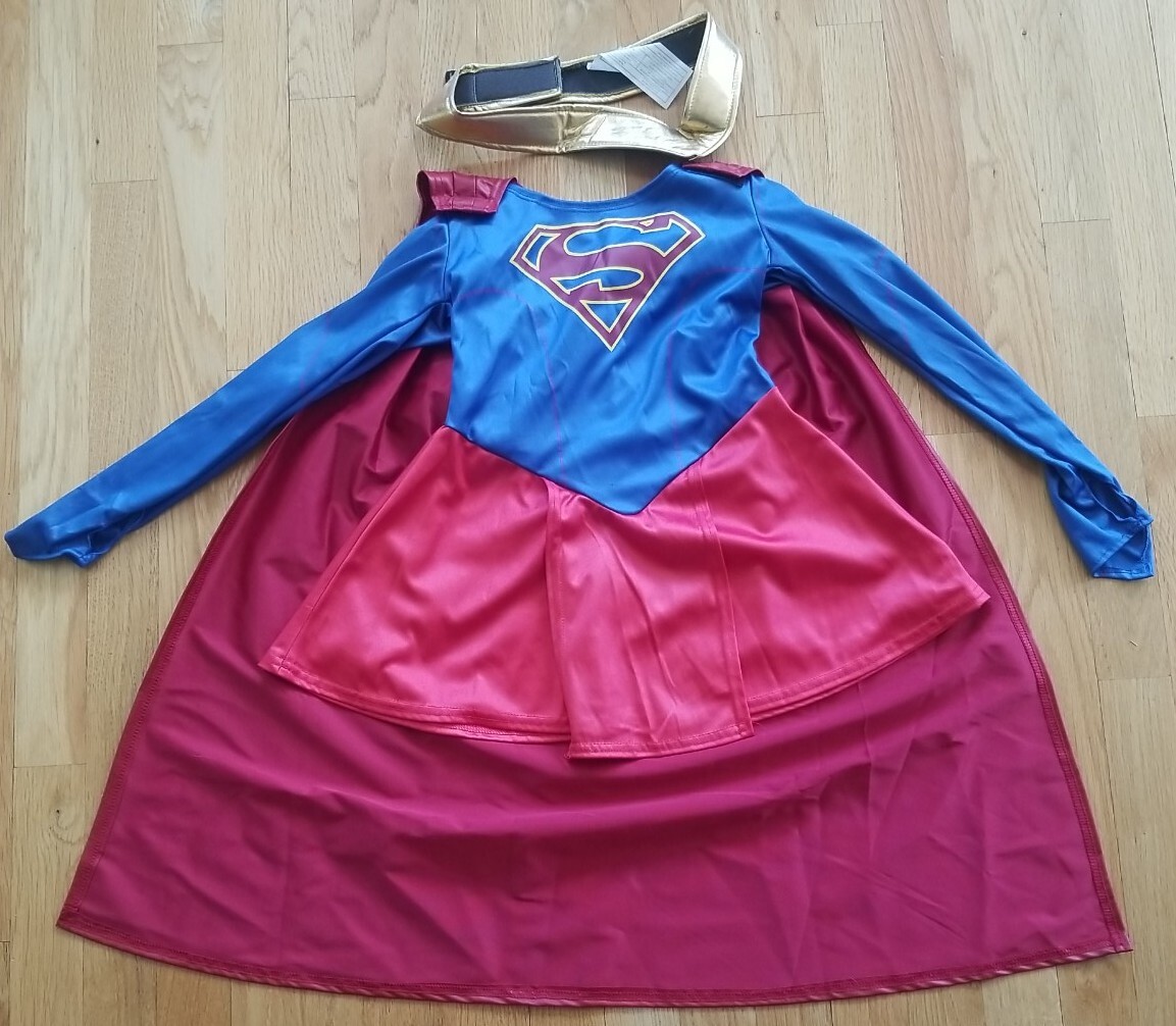 Rubie's Costume Kids Supergirl TV Show Halloween Dres… Gem