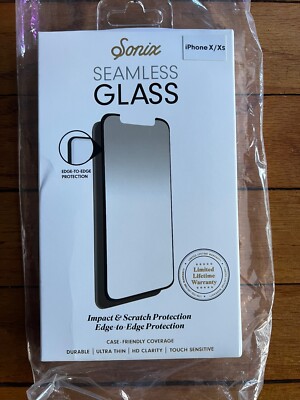 Sonix Screen Protector Edge-To-Edge for Apple iPhone X iPhone XS