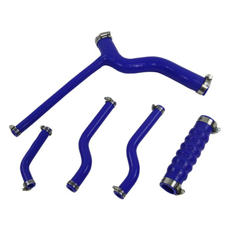 Kit de abrazaderas de manguera de tubo de silicona para radiador para 1962-1976 1966 1973 MG MGB GT azul Foto 2 de 4