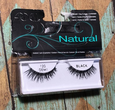 ARDELL Natural 120 Demi Black False Eyelashes Fake Eye ...