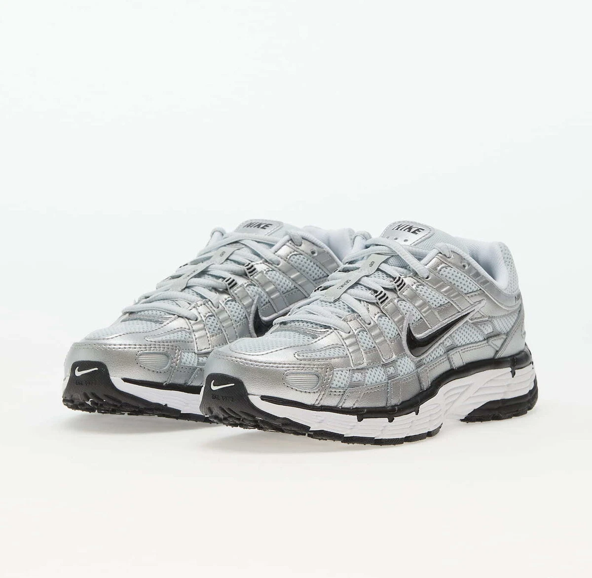 Nike W P-6000 Metallic Platinum Running Shoes Sneakers | eBay