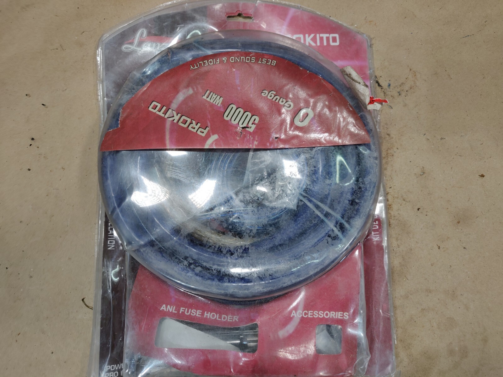 NEW IN PACKAGING!  Lanzar PROKIT0 Pro 5000 Watt Hook Up Kit 