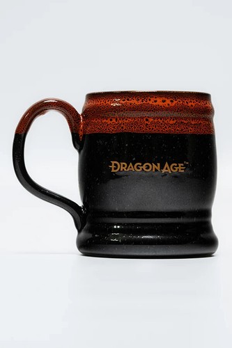 Dragon Age Inquisition Herald's Rest Stoneware Mug 20 oz Official Sold Out NEW - Picture 4 of 5