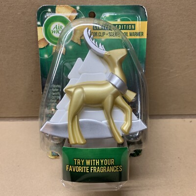Airwick Scented Oil Warmer Reindeer Holiday Decor Limited Edition New in Package