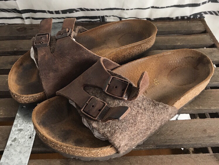 birkenstock big gold buckle