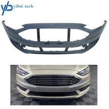 Plastic Front Bumper Cover For 2017-2018 Ford Fusion Replacement Primered
