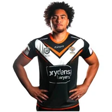 Wests Tigers Home Jersey Sizes 2XS - 7XL Steeden NRL In Stock Now!! 23
