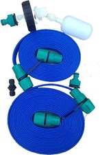 15m flat Caravan Motorhome Mains Water adapter kit for Aquaroll  Food hose 