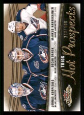 2015-16 Fleer Showcase #101 Korpisalo/Oscar Dansk/Markus Hannikainen RC /599