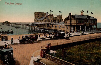 The Pier Bognor England Postcard