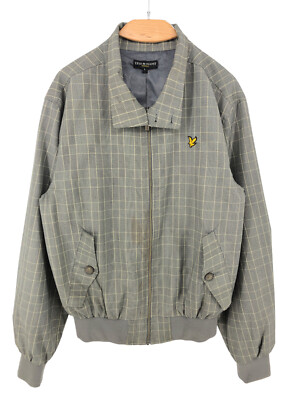 LYLE & SCOTT Herren Vintage Bomberjacke Mantel Größe L