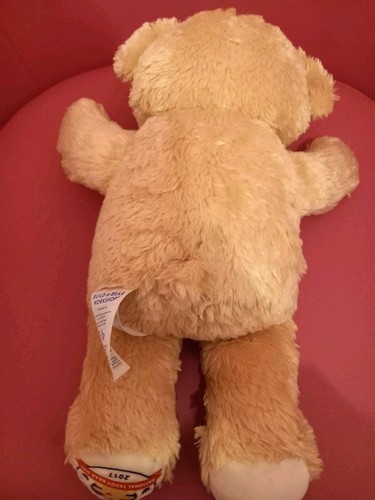 Build A Bear Beige National Teddy Bear Day 2017 Teddy Vgc - Picture 3 of 5