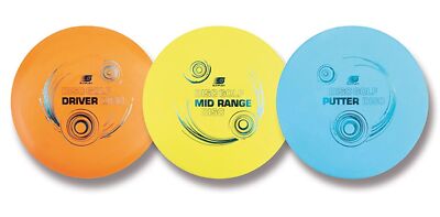 Sunflex Disc Golf Set | Wurfscheibe Flugscheibe Zielwerfen Werfen