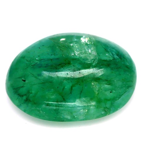 Shola Genuine 14.10 Ct Natural Green Emerald from Zambia
