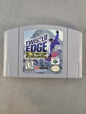 Twisted Edge Extreme Snowboarding, N64, Loose, Authentic!
