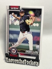 2026 Topps Series 1 Andry Lara RC #36 Nats 