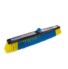 Professional Lock-On 24” Multi-Purpose Push Broom – Professional , Dual-Brist...