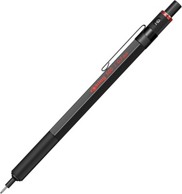rOtring 1904727 500-Feinminenstift, 0,7 mm, schwarzer Schaft
