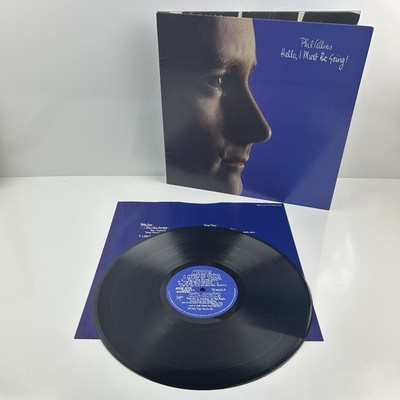 Phil Collins Hello, I Must Be Going! Vinyl LP Record EX/EX 1982 UK Album V 2252