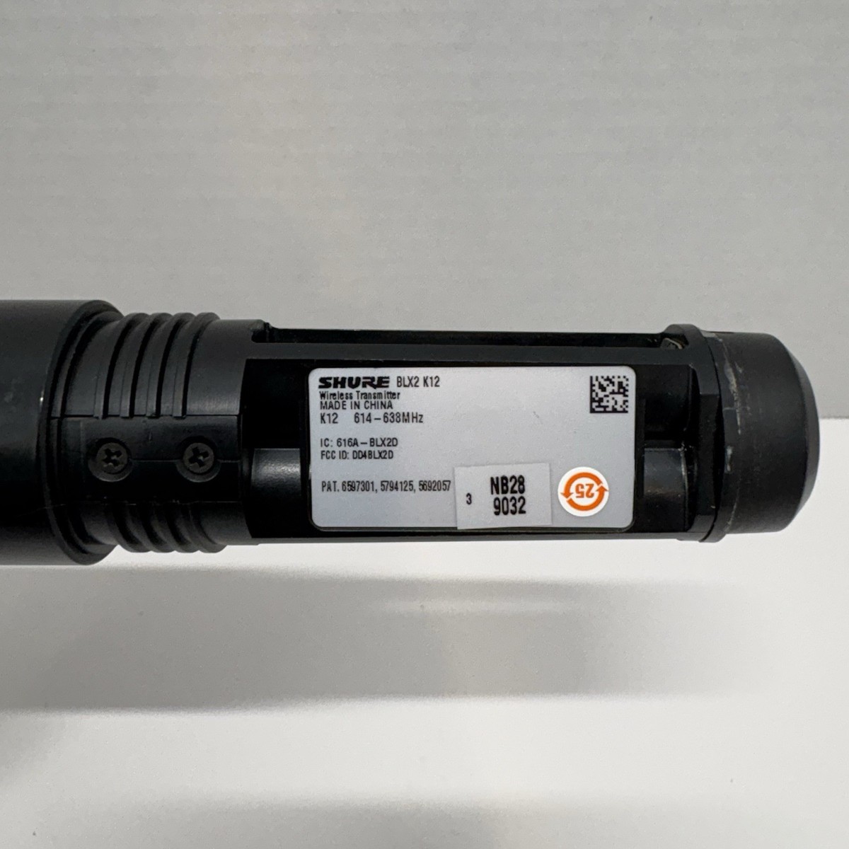 SHURE SM58 BLX2 K12 Wireless Handheld Microphone **614-638MHZ** | eBay